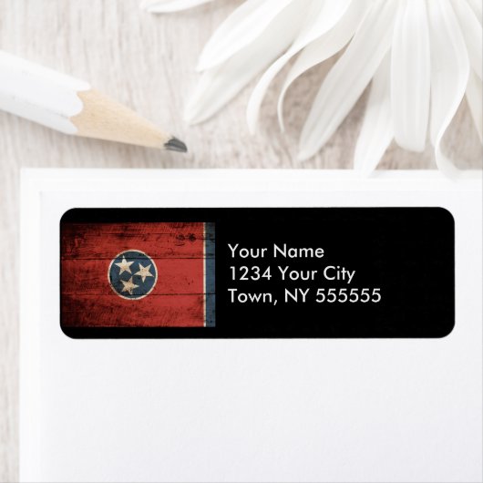 Étiquette Tennessee (En situation)