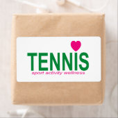 Étiquette Tennis (En situation)