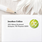 Étiquette Tennis personnalisé | Sport Player (En situation)