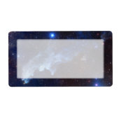 Étiquette Tête de sorcière Nebula NASA Space (Devant)