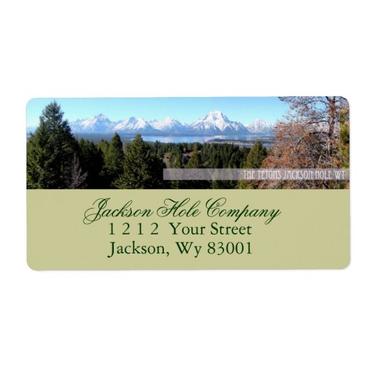 Étiquette Tétons (Devant)