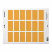 Étiquette Texture Arrière - plan orange coupée pour le Web e (Feuille entière)