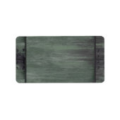 Étiquette Texture en acier écorché vert (Devant)