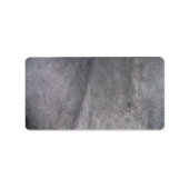 Étiquette Texture en cuir noir (Devant)