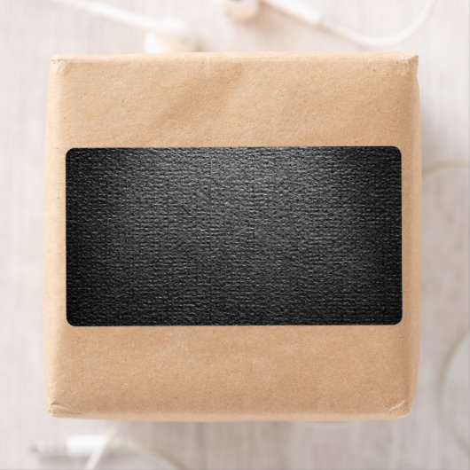 Étiquette Texture en papier noir pour Arrière - plan (En situation)