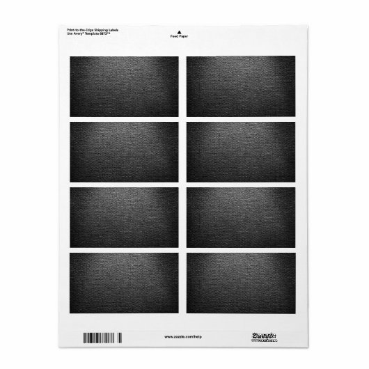 Étiquette Texture en papier noir pour Arrière - plan (Feuille entière)