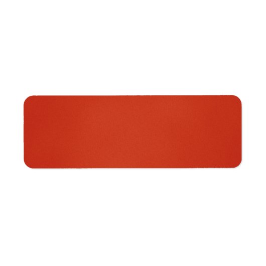 Étiquette Texture moderne de grain rouge chaud (Devant)