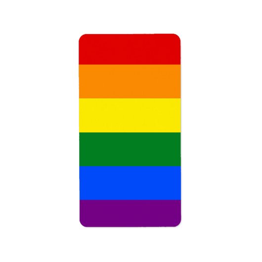 Étiquette The Colors of the rainbow (Devant)