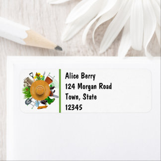 Étiquette The Gardener Return Address Label