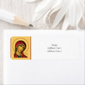 Étiquette Theotokos (Vierge Marie) Icône chrétienne orthodox (En situation)