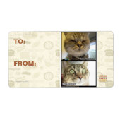 Étiquette Thermomètre (Devant)