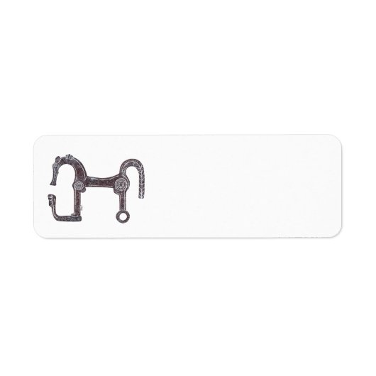 ÉTIQUETTE THIELDÓN. CABALLO VACCEO. (Devant)
