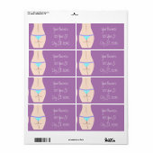 Étiquette Thong Panty Thunder_Cove (Feuille entière)