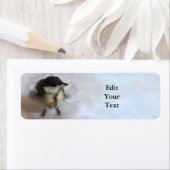 Étiquette Tidi my Bird le Parus Major (En situation)