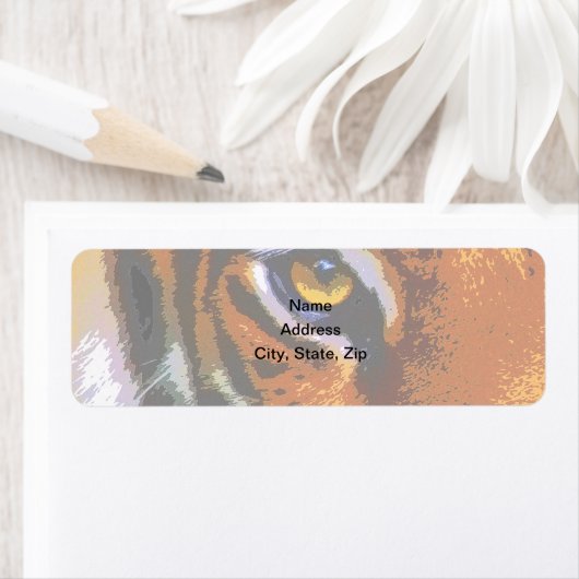 ÉTIQUETTE TIGER EYE (En situation)