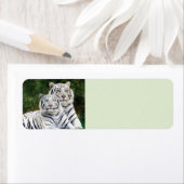 Étiquette Tigres blancs (En situation)