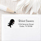 Étiquette Tiny Ninja Courir (En situation)