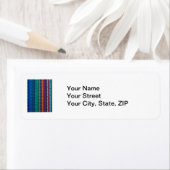 Étiquette Tissu guatémaltèque traditionnel (En situation)