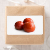 Étiquette Tomate mûre (En situation)