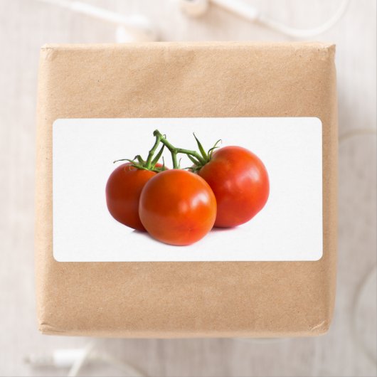 Étiquette Tomates (En situation)