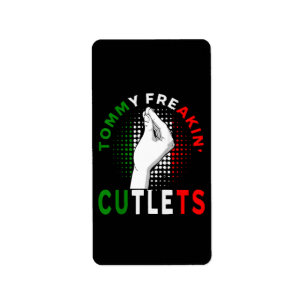 Étiquette Tommy Cutlets