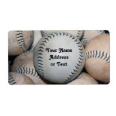 Étiquette Top Baseball (Devant)