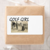 Étiquette TOP Golf Girl (En situation)