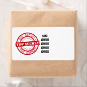 Étiquette Top Secret Seal (En situation)