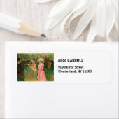 Étiquette Toulouse-Lautrec - Au Rouge, La Danse (En situation)