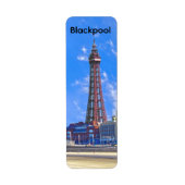 Étiquette Tour Blackpool (Devant)