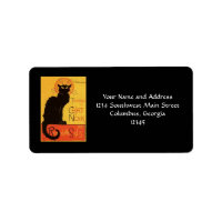 Tournée du Conversation Noir, Steinlen Chat noir V