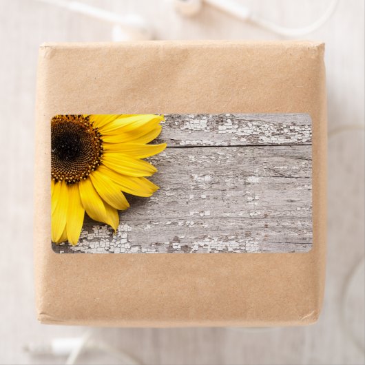 Étiquette Tournesol (En situation)