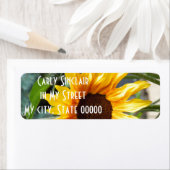 Étiquette Tournesol (En situation)