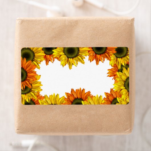 Étiquette tournesol (En situation)