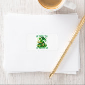 Étiquette Tout réservé pour la Saint-Patrick (En situation)