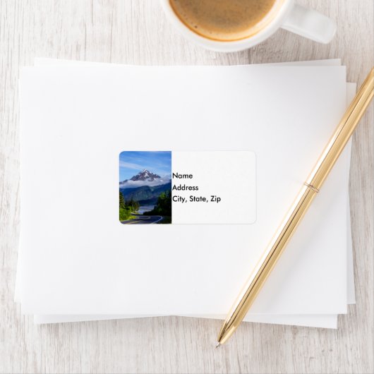 Étiquette Tracé en Alaska (En situation)