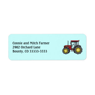 Étiquette Tracteur