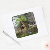 Étiquette traditionnelle de la ferme d'oies de foi (Enveloppe)