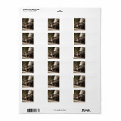 Étiquette Train (Feuille entière)