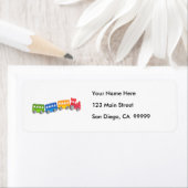 Étiquette Train de jouets (En situation)