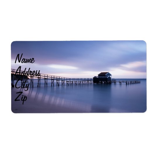 Étiquette Tranquilité (Devant)