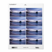 Étiquette Tranquilité (Feuille entière)