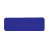 Étiquette Transformez votre espace avec un bleu élégant (Devant)