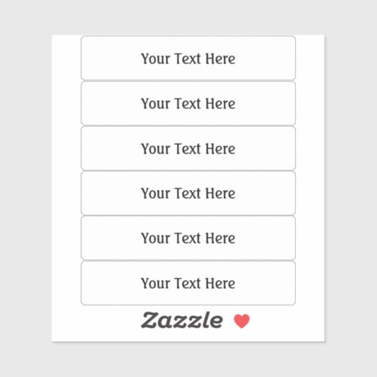 Étiquette Transparent De Moitié De Pouce Sur 3 Pou (Feuille)