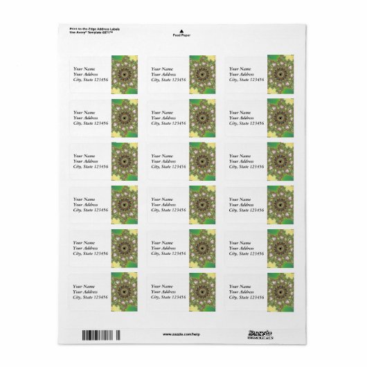 Étiquette Transport en commun - fragile (Feuille entière)