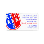 Étiquette Transylvania (Devant)