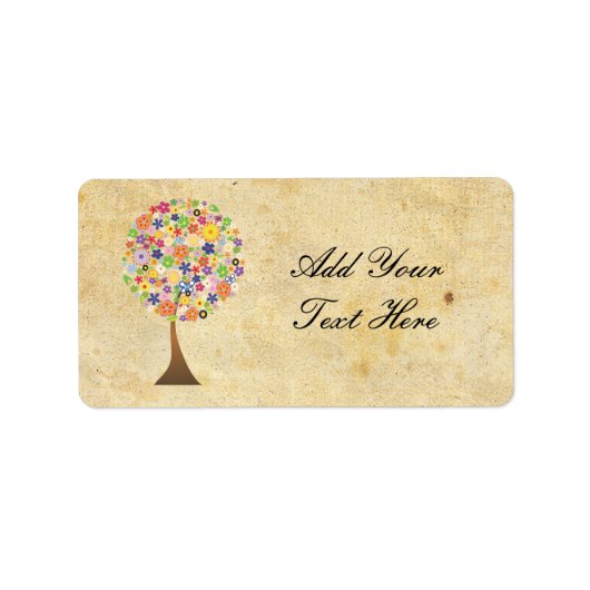 Étiquette Tree of Life (Devant)
