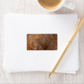 Étiquette Tree rings (En situation)