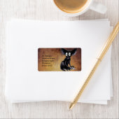 Étiquette Très drôle Aye-Aye (En situation)