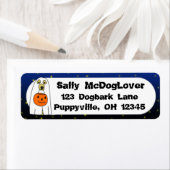 Étiquette Trick ou Treat Chien (En situation)